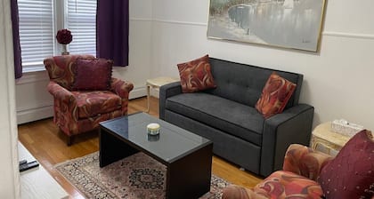 Cozy and bright one bedroom apartment in great area. walk to NYC Subway and bus.