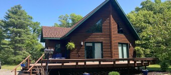 Newly Renovated Cabin on ATV Trail & across St from Lake Arbutus! Sleeps 8.