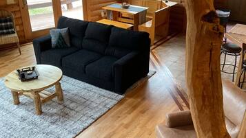 Smart-TV, DVD-spiller og bøker