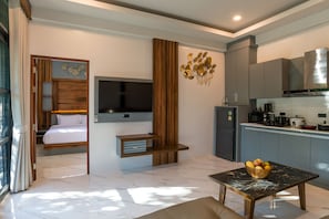 Villa familiar | Ropa de cama de alta calidad, minibar, caja fuerte y wifi gratis