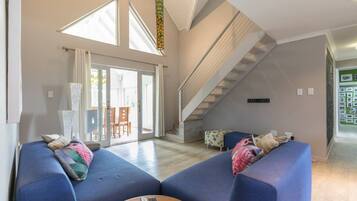 Smart TV, fireplace, printers