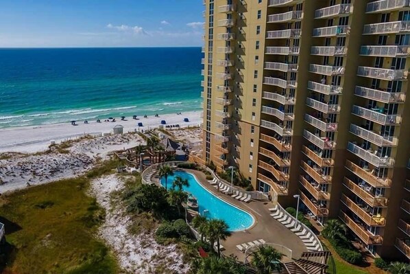 Indoor pool, a heated pool - Pelican Beach 0614 (2-Bedroom Condo) with Pool by Pelican Beach Management (Destin)