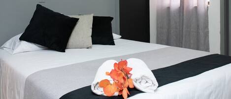 1 dormitori, wifi gratuïta i roba de llit