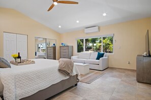 5 bedrooms, desk, iron/ironing board, travel crib - Exquisite Courtyard Villa on St. Thomas East End / Ocean Views + Modern Comfort (St Thomas)
