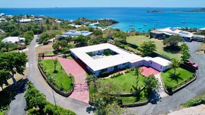 Exterior - Exquisite Courtyard Villa on St. Thomas East End / Ocean Views + Modern Comfort (St Thomas)