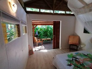 เบสิกบังกะโล | 1 ห้องนอน, Wi-Fi ฟรี, ผ้าปูที่นอน