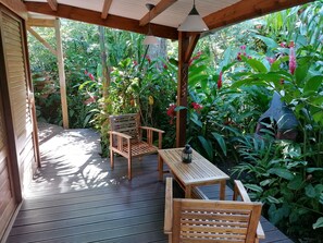 Basic Bungalow | Terrace/patio - Le Parc aux Orchidées (Pointe-Noire)