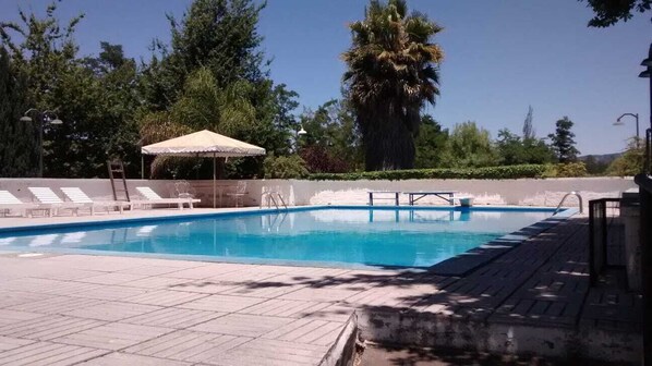 Alberca al aire libre 