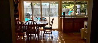 Tranquil Goleta 3/2 Home, Pool & Spa, WIFI, near Beaches, Golf, UCSB, Fun/Relax!