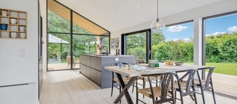 Fantastisk hjem i Humble med sauna