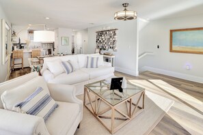 TV, DVD player - Cape Casa — Dog-Friendly End Unit · Lakefront Deck & Gulf Views · 1 Min to Beach (Port St. Joe)