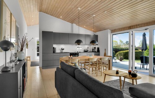 Beautiful home in ølsted with sauna