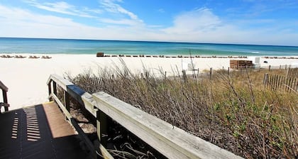 Paradise found steps to beach