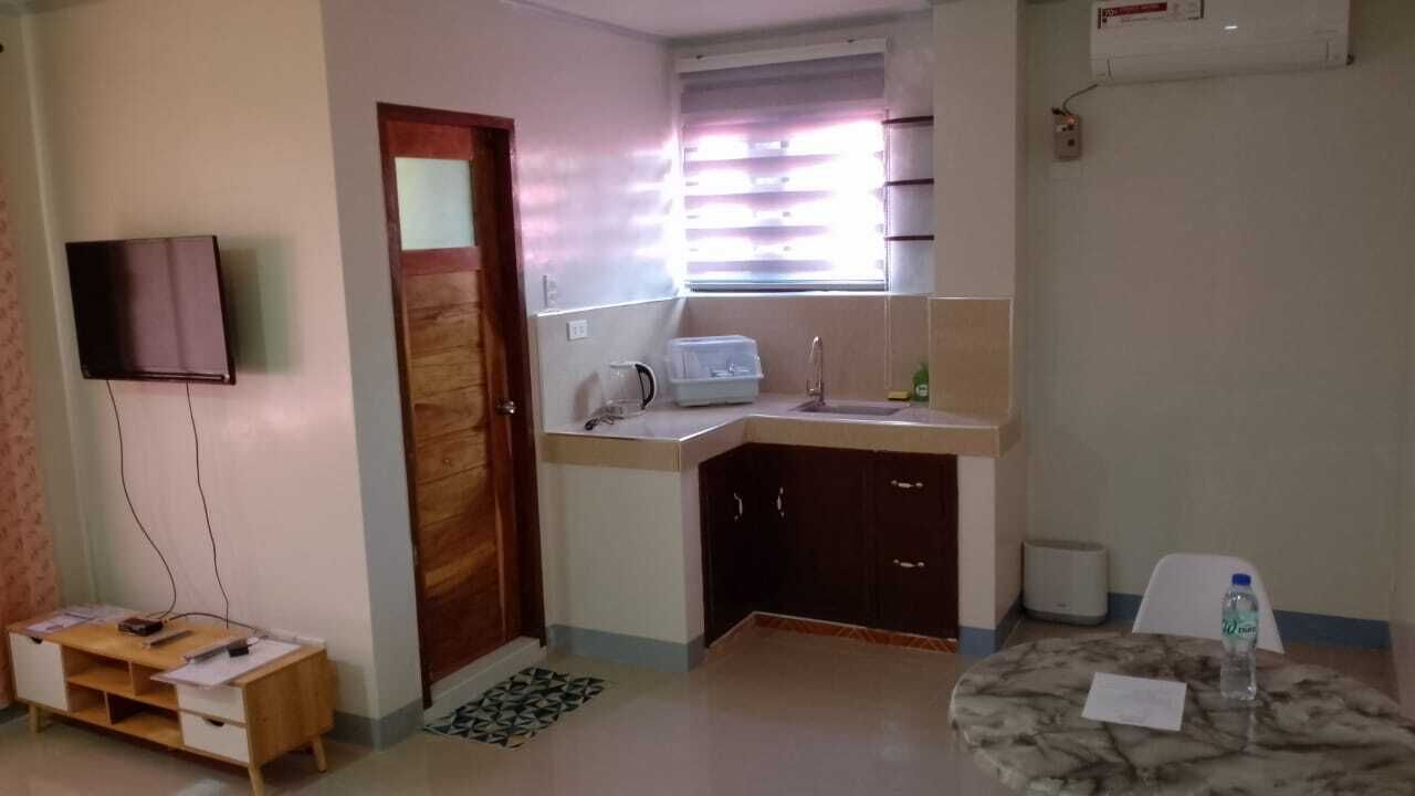 Studio – basic, 1 dobbeltseng, ikke-røyk, kjøkken | Eget kjøkken | Vannkoker, riskoker, kjøkkenutstyr og papirhåndklær