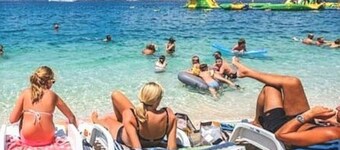 Luxury Beachfront Villa With Pool for two Families