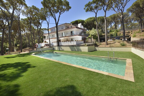 Pool - Mas Vermey nº 1 - Apartment with shared swimming pool - Calella de Palafrugell (Calella de Palafrugell)