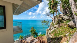 Terrace/patio - Mini Cooper - The Cooper Bay Villas Tortola BVI (Road Town)