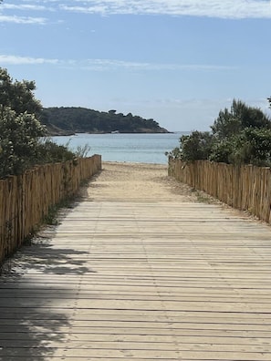 Beach nearby