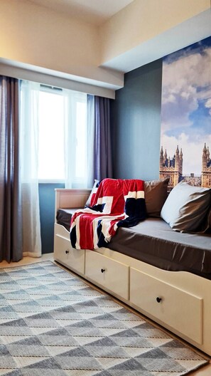 Interior - London themed in Princeton Residences (Quezon City)