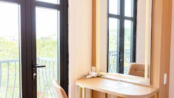 Chambre Supérieure | Surmatelas, bureau, chambres insonorisées, Wi-Fi gratuit