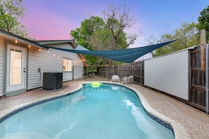 Alberca al aire libre