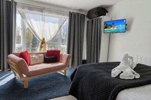 1 bedroom, desk, iron/ironing board, WiFi