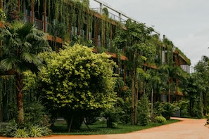 Façade de l’hébergement