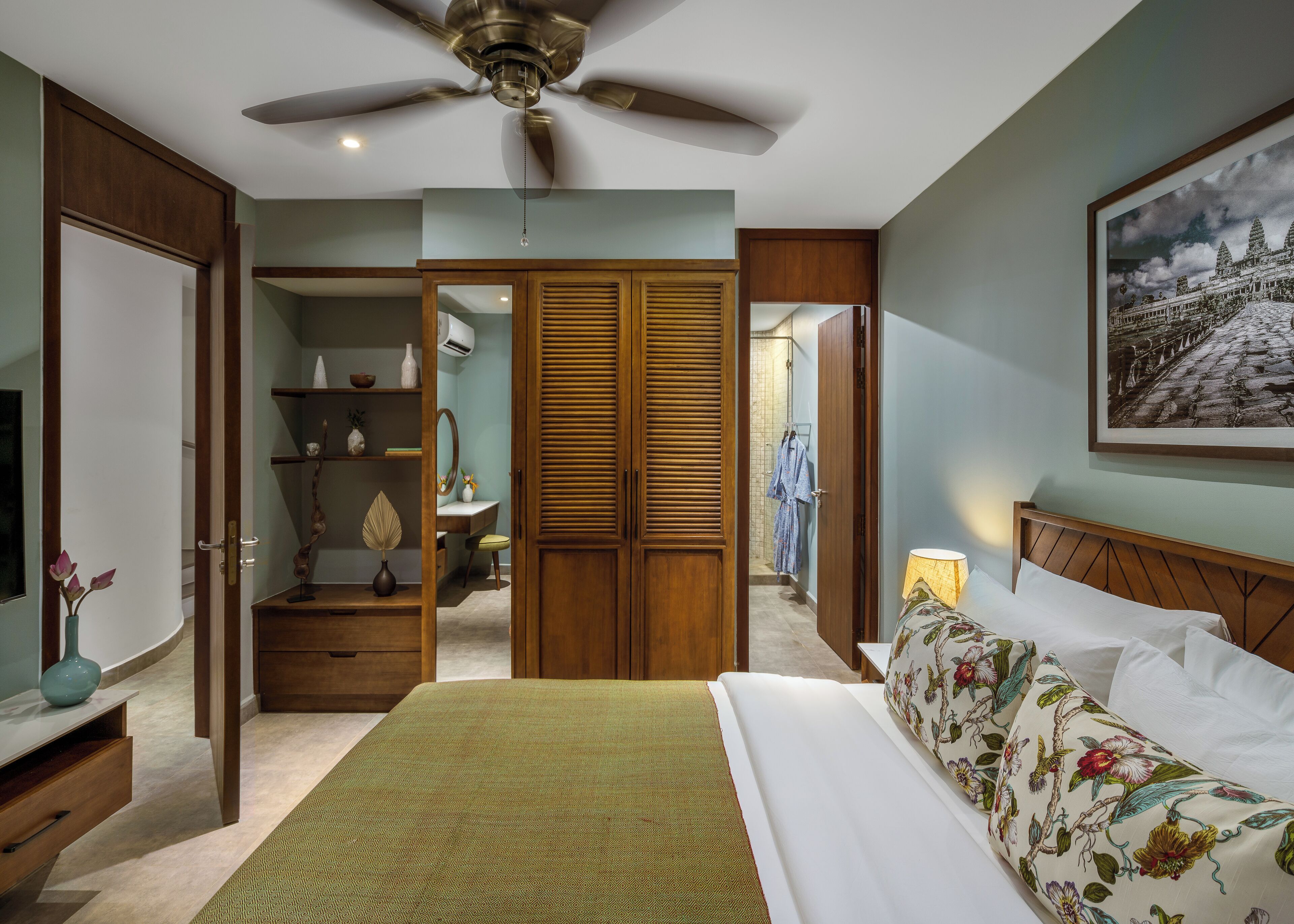 스위트, 침실 3개 (Duplex) | 고급 침구, 오리/거위털 이불, 필로우탑 침대, 객실 내 금고