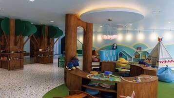 Innendørs lekeområde for barn