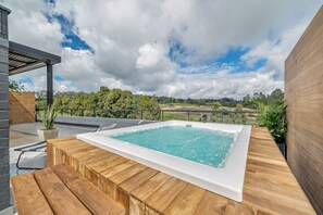 Terrace/patio - Olive 404 · Penthouse 2 hab Dúplex-Jacuzzi privado en terraza (Alto Palmas)