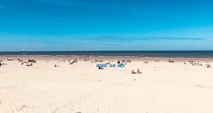 Charmant chalet avec jardin, proche plage et centre-ville de Berck, idéal pour familles avec enfants