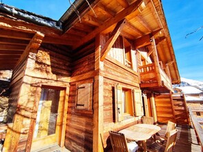 Exterior - Luxury chalet in Isola 2000, near slopes, 6 beds, Wi-Fi included (Isola 2000)