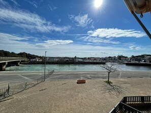 Udsigt fra overnatningsstedet