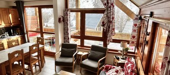 Standing flat duplex 6/8 Personnes at the foot of the slopes
