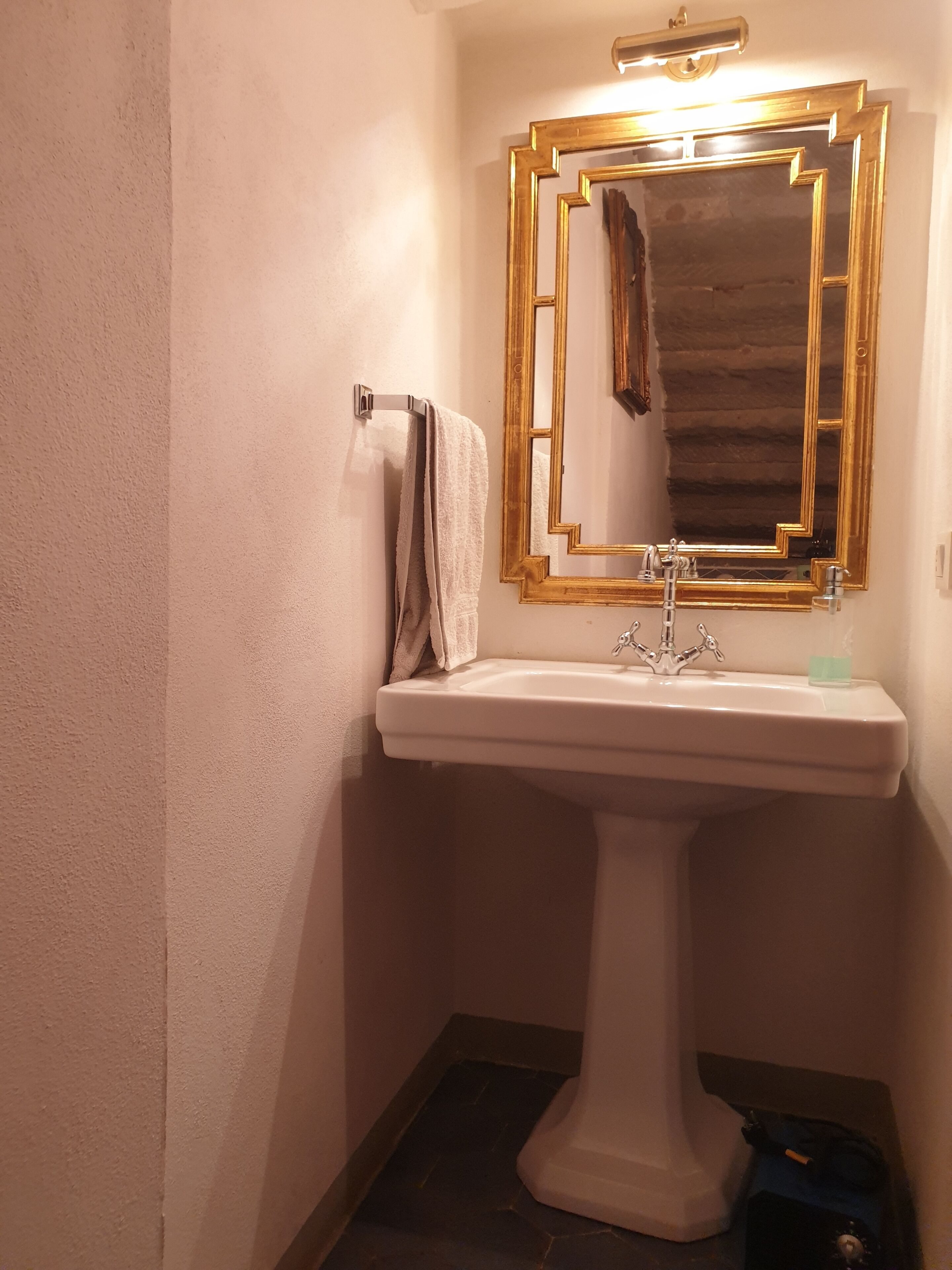 Shower, eco-friendly toiletries, hair dryer, bidet