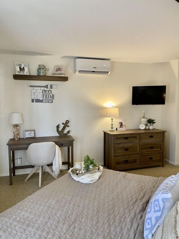 2 bedrooms, desk, iron/ironing board, free WiFi