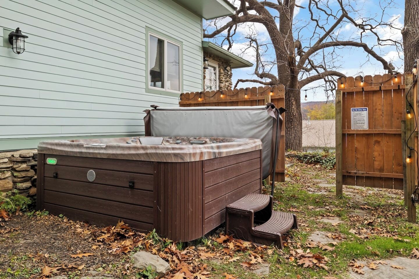 Bañera de hidromasaje exterior