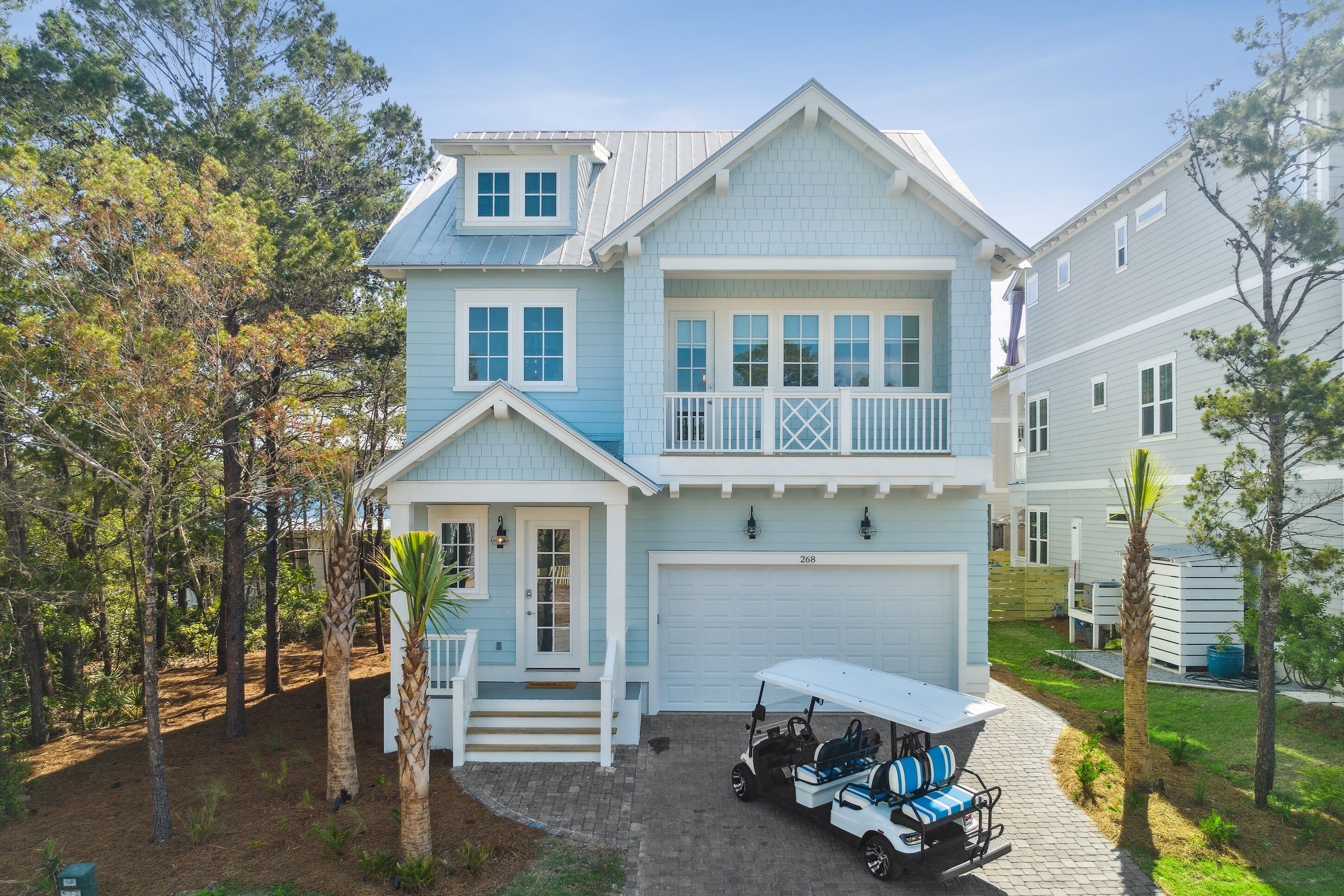 30A Pet Friendly Beach House - Harlies House - Golf Cart Included!