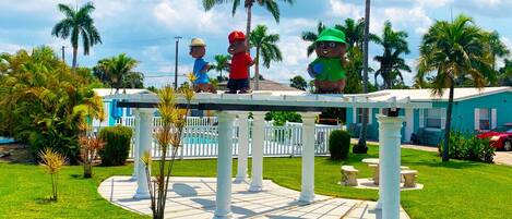 Enceinte de l’hébergement