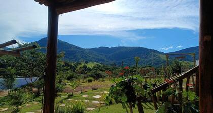 Chalé São Tomé, Localizado nas Belas Montanhas de São Thomé das Letras