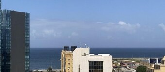 A penthouse overlooking the Mediterranean