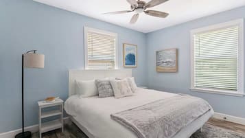 2 makuuhuonetta, silitysrauta/-lauta, ilmainen Wi-Fi, vuodevaatteet