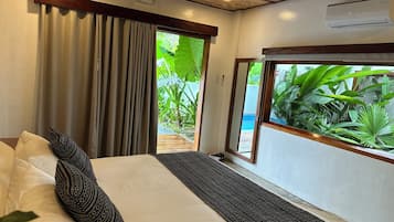 2 chambres, coffres-forts dans les chambres