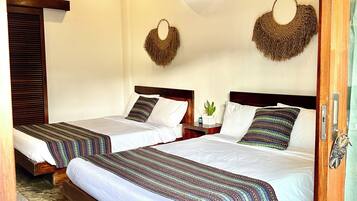 Villa | 2 soveværelser, pengeskab på værelset