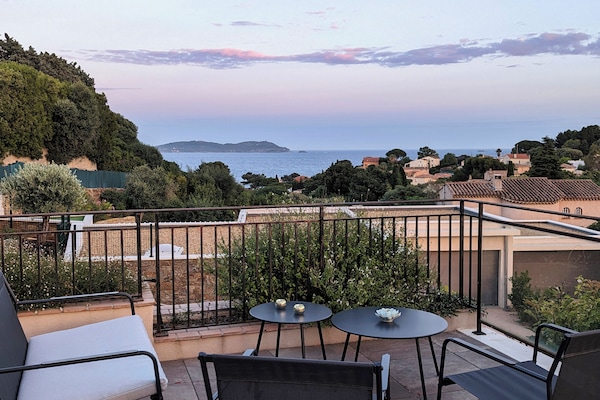 Coin salon sur la terrasse