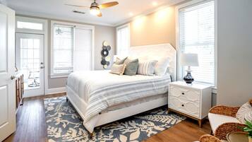 2 bedrooms, iron/ironing board, travel crib, free WiFi