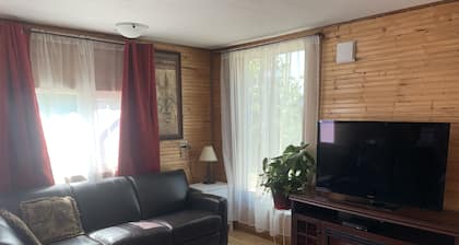 Northern Flare cabin with mountain view 5 min from Nordic Eclipse