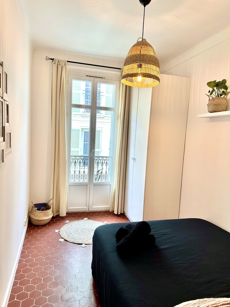 Very central renovated authentic apartment Cannes Vrbo