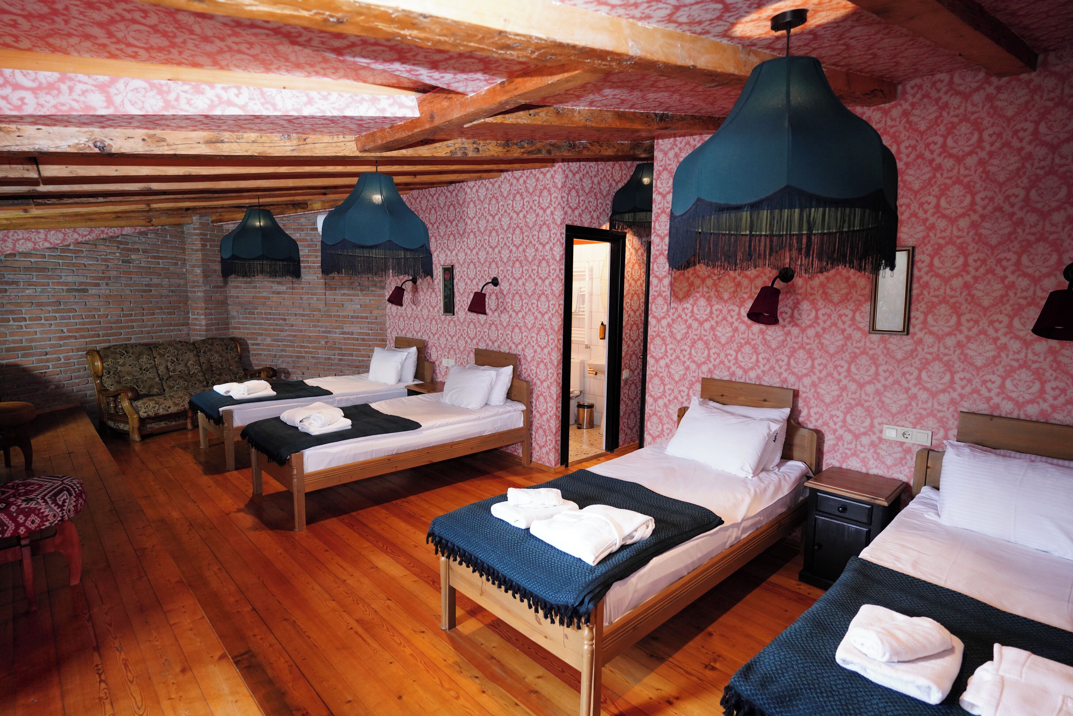 Deluxe Quadruple Room | Hypo-allergenic bedding, minibar, individually decorated, soundproofing