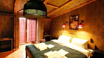 Chambre Double Deluxe, balcon | Literie hypoallergénique, minibar, décoration personnalisée